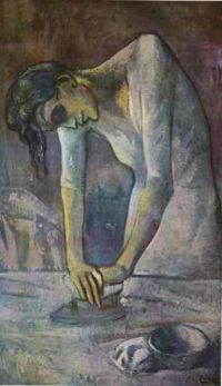 Picasso Woman Ironing