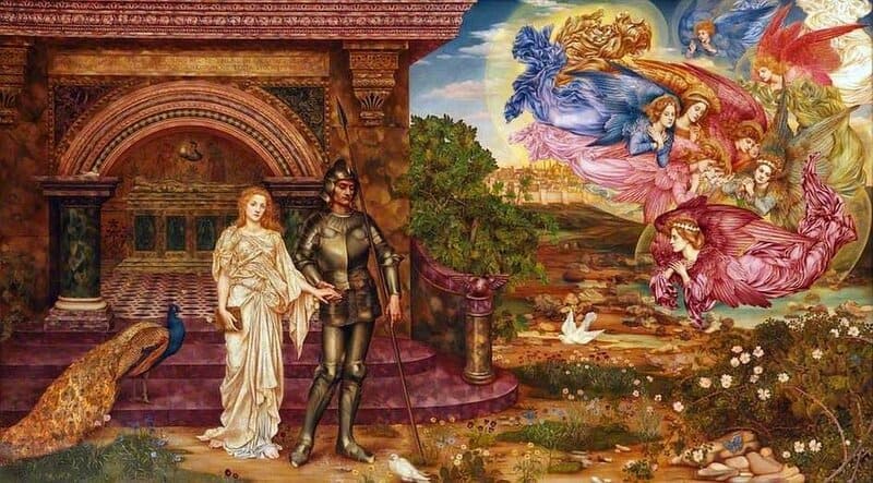 Pickering De Morgan Evelyn Life And Thought Emerging From The Tomb 1893 canvas print