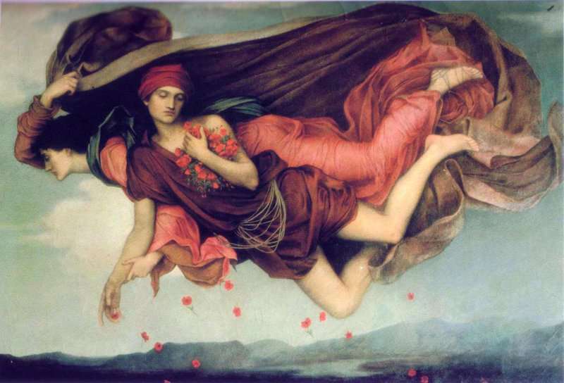 Pickering De Morgan Evelyn Night And Sleep 1878 canvas print