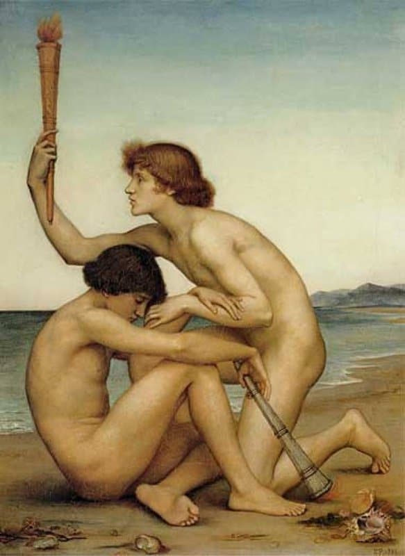 Pickering De Morgan Evelyn Phosphorus And Hesperus 1881 canvas print