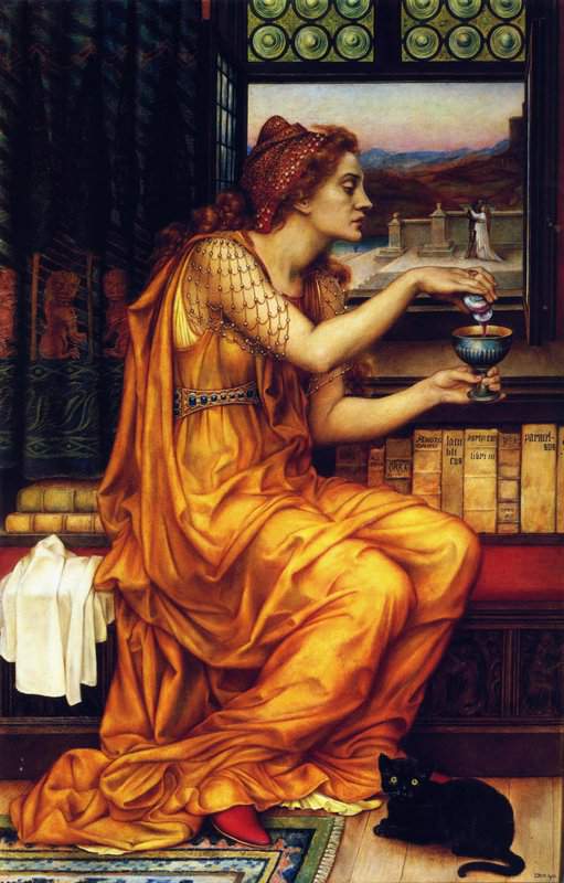 Pickering De Morgan Evelyn The Love Potion 1903 canvas print