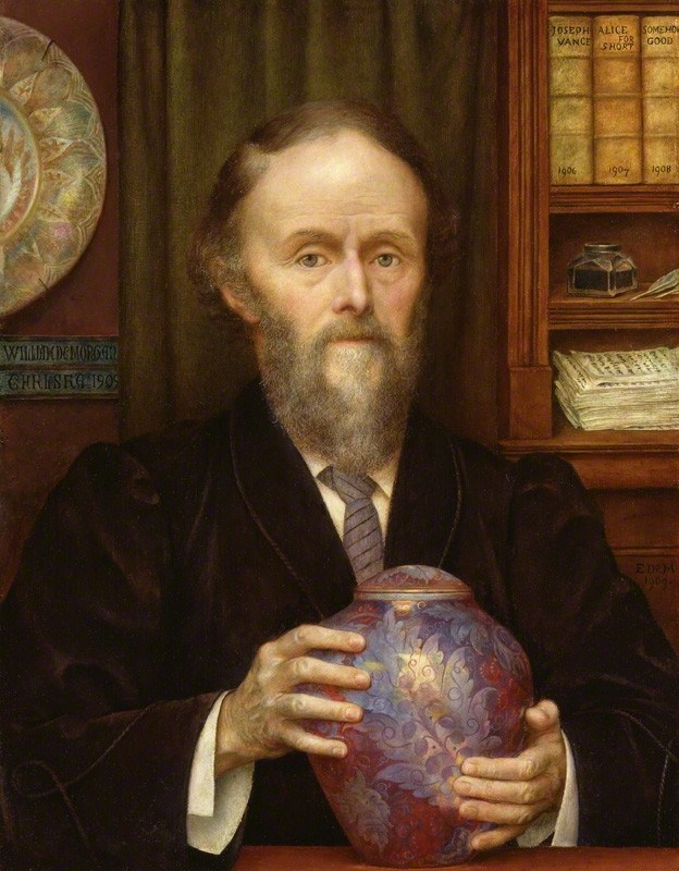 Pickering De Morgan Evelyn William De Morgan 1909 canvas print