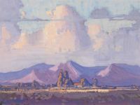Pierneef Jacob Hendrik Clouds Over Mountains