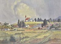 Pierneef Jacob Hendrik Louis Trichardt Ca. 1930 canvas print