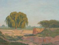 Pierneef Jacob Hendrik South African Landscape 1920