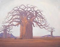 Pierneef Jacob Hendrik The Baobab Tree