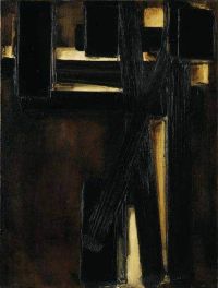 Pittura di Pierre Soulages 1953