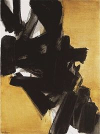 Pierre Soulages Gemälde 130 x 97 cm 27. August 63