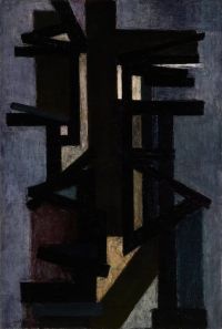 Pierre Soulages Gemälde 145 x 97 cm 1949