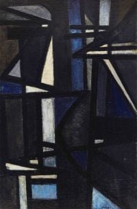 Pierre Soulages Gemälde 146 x 97 cm 1949