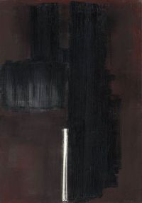 بيير سولاجس لوحة 1956