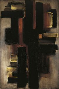 Pierre Soulages Gemälde 195 x 130 cm 29. Juni 1953