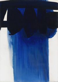 Pierre Soulages Painting 202 X 143 6 년 1967 월 XNUMX 일