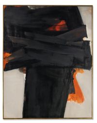 Pierre Soulages Peinture 202 X 159 Cm 3 Juillet 1965 canvas print