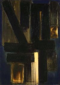 Pierre Soulages Painting 6 년 1954 월 XNUMX 일
