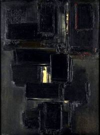 Pierre Soulages Malerei 81 x 60 cm 28. November 1955 2019 02 07t10 45 30.184 Leinwanddruck
