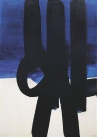 Pierre Soulages Untitled Painting