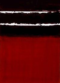 Pierre Soulages Rouge Et Noir canvas print