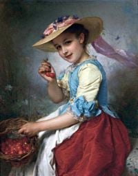 Piot Adolphe The Cherry Girl