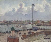 Pissarro Camille L Anse Des Pilotes Et Le Brise Lames Est Le Havre 1903