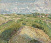 Pissarro Camille Les Dunes A Knokke Effet de Soleil 1894 1902