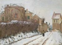 Pissarro Camille Rue De La Citadelle Pontoise 1873