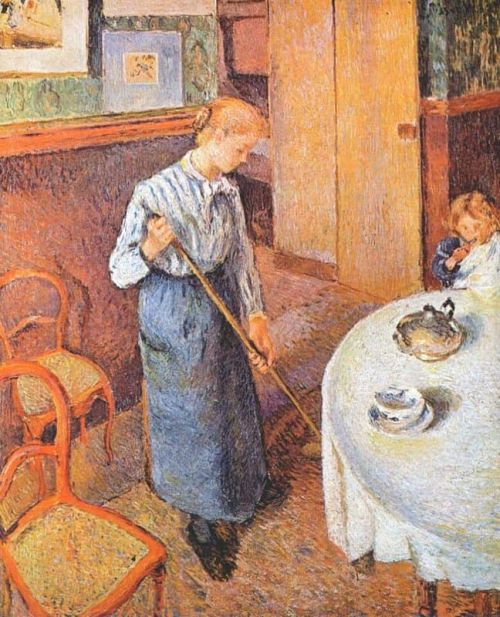 Pissarro The Little Country Maid canvas print