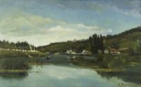 Pissarro The Marne At Chennevieres canvas print