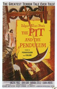 Pit And The Pendulum 1961 영화 포스터 캔버스 프린트