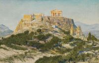 Polenov Vasily Dmitrievich Blick auf die Akropolis