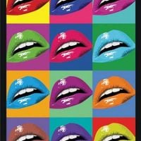 Pop Art lippen