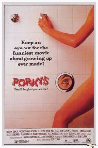 Poster del film Porkys 1981 stampa su tela