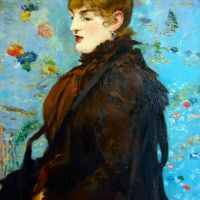 Portrait De Mary Laurent 1882 By Manet