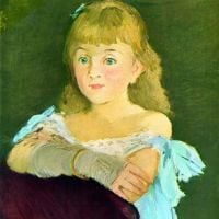 Portrait Of Lina Campineanu By Manet