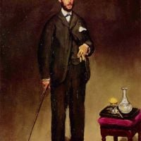Portret van Theodore Duret door Manet