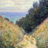 Pourville 1 By Monet