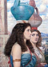Poynter Edward John The Water Carriers Of The Nile 1862 canvas print