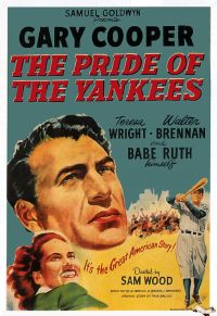 Locandina del film Pride of the Yankees 1949