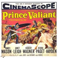 Príncipe valiente 1954 póster de película
