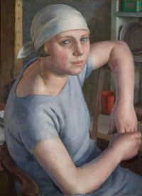Prins Eugen Girl In Blue 1925 canvas print