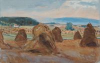 Prins Eugen Landscape From Omberg Sweden canvas print