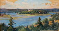 Prins Eugen Summer Landscape From Tyreso 1907 08 canvas print