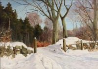 Pryn Harald A Winter Day In Rude Skov