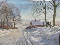 Pryn Harald Winter Landscape 1 canvas print