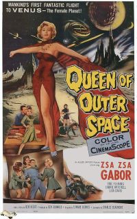 우주의 여왕 1958년 영화 포스터