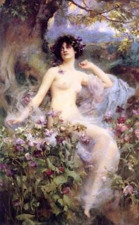 Rae Henrietta Songs Of The Morning 1904 canvas print