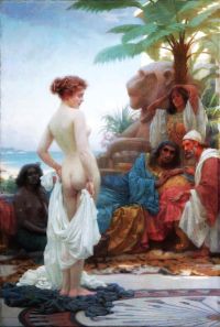 Rae Henrietta The White Slave 1894 canvas print