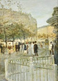 Raffaelli Jean Francois Paris Ca. 1900