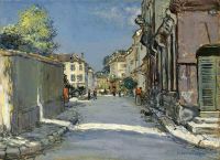 Raffaelli Jean Francois Rue Du Village
