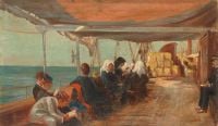 Ralli Theodoros On Shipboard canvas print